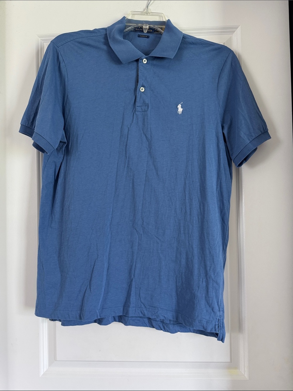 Polo by Ralph Lauren Men's Dusty Blue Short-Sleeve Polo (1057)